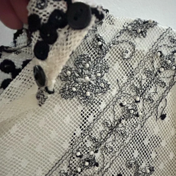 Zara mesh romantic dress - Picture 9 of 9